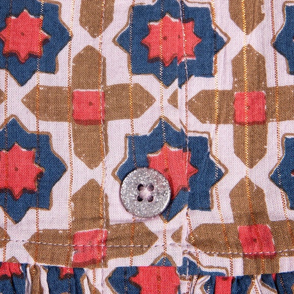 Pink Chicken Raphaela Terracotta Tile Dress - Picture 4 of 4